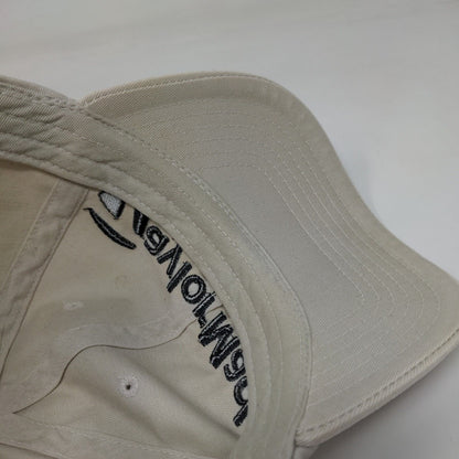 TaylorMade Slideback Hat Tan OSFA Adjustable Embroidered Tmax Gear 6 Panel