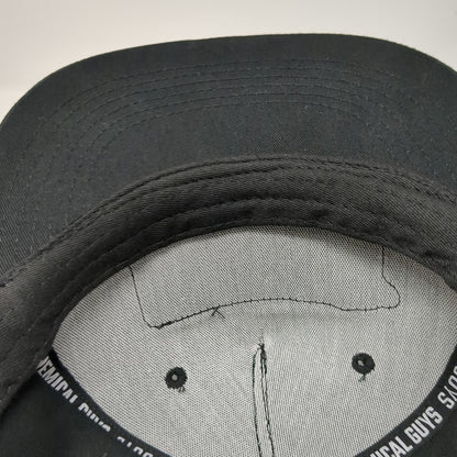 Chemical Guys 5 Panel Black One Size Snapback Cotton Logo Detailing Hat