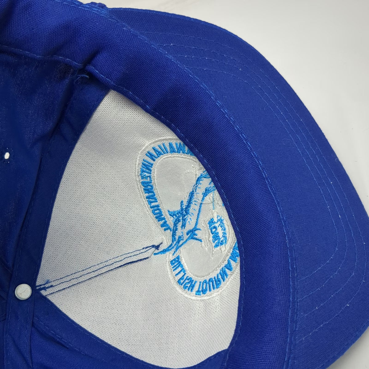 Hawaiian Headwear Trucker Blue OS Billfish Tournament Kona Rope Fishing Hat