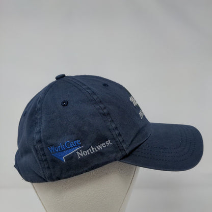 McCall 2008 Amateur Strapback Hat Blue OSFA 6 Panel WorkCare Northwest