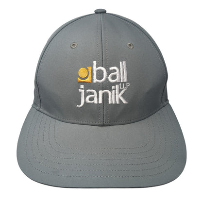 Ball Janik LLP Strapback Hat Gray One Size Adjustable 6 Panel Adidas