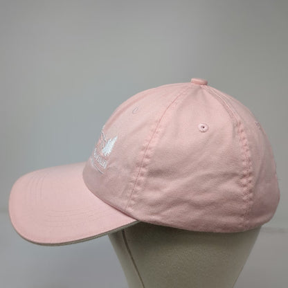 Port Authority Pink One Size Baseball Cap Hat Strapback Thunder Mountain Tent