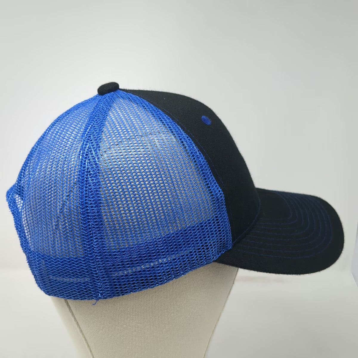 Music Theatre Of Idaho 2025 Company Member Black Blue OSFM Trucker Hat Mesh Brim