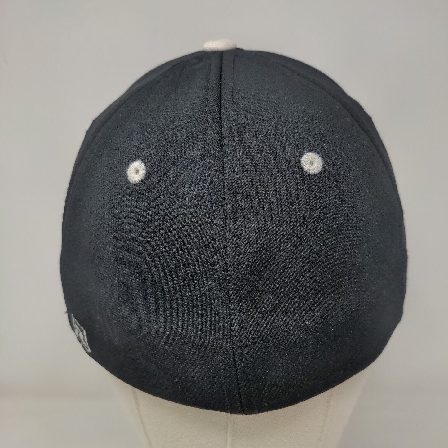 Richardson Fitted Hat Black XS/S Embroidered Flexfit 6 Panel Vent Holes