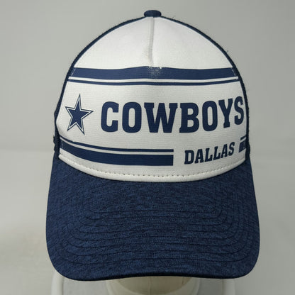 Dallas Cowboys NFL New Era 5 Panel Blue M Hat Mesh Back Stretch Fit 1960 Logo