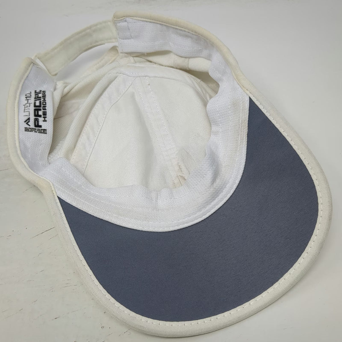 Pacific Headwear Baseball Cap White One Size NBC Golf Channel Logo Slideback Hat