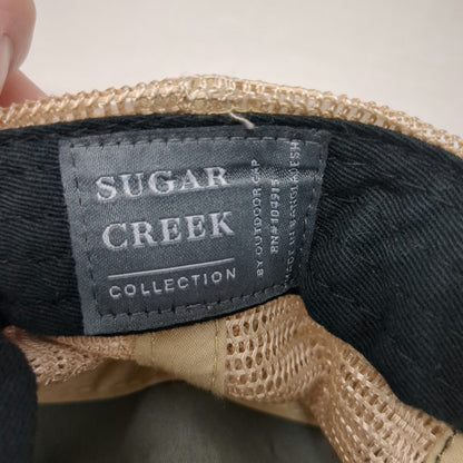 Sugar Creek Collection Trucker Hat Gray One Size USA Patch Mesh Back Southwest