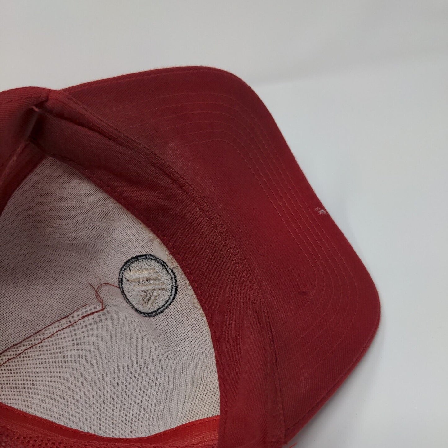 Washington Group International Snapback Trucker Hat Red One Size Solid