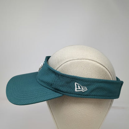 Philadelphia Eagles NFL New Era Visor Green One Size Hat Embroidered Adjustable