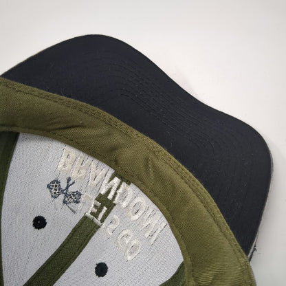 Black Camo Lets Go Brandon Checkered Flags Hat One Size Baseball Cap Racing