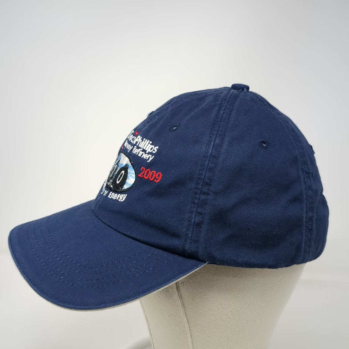 Bayside Baseball Cap Blue One Size ConocoPhillips Bayway Refinery Hat USA Made