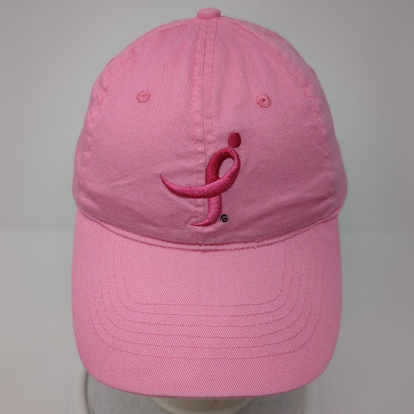 NAPA All Out For The Cure Strapback Hat Pink One Size Adjustable Embroidered