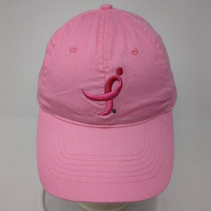 NAPA All Out For The Cure Strapback Hat Pink One Size Adjustable Embroidered