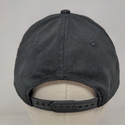Subaru Snapback Hat Black OSFM Adjustable Embroidered Solid 6 Panel