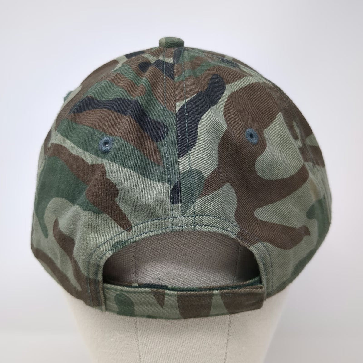 Eddie Bauer Baseball Cap Green One Size Camo Hat LED Lights Brim Work Hunting