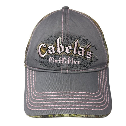 Cabela's Outfitter Strapback Hat Camo One Size Hunting Embroidered