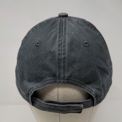 Greenfield Custom Meat Strapback Hat Gray One Size Adjustable Port Authority