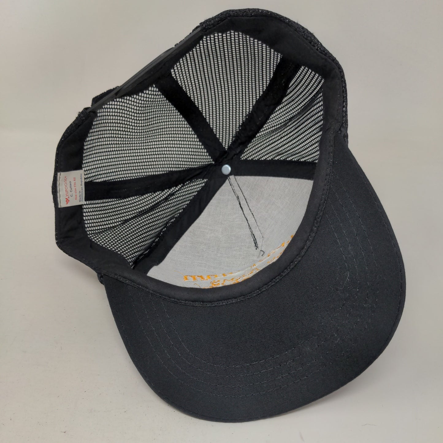Fire Arms Instructor OWPD 9mm Snapback Trucker Hat Black OSFA Mesh Back Yupoong