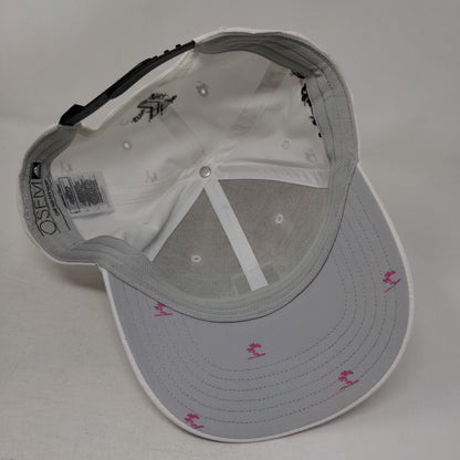 Adidas Three Stripe Band First Tee Tampa Bay Snapback Hat White OSFM Embroidered