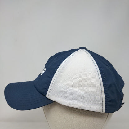 Sunny Breeze Strapback Hat Blue One Size Adjustable Vented Holes Town Talk