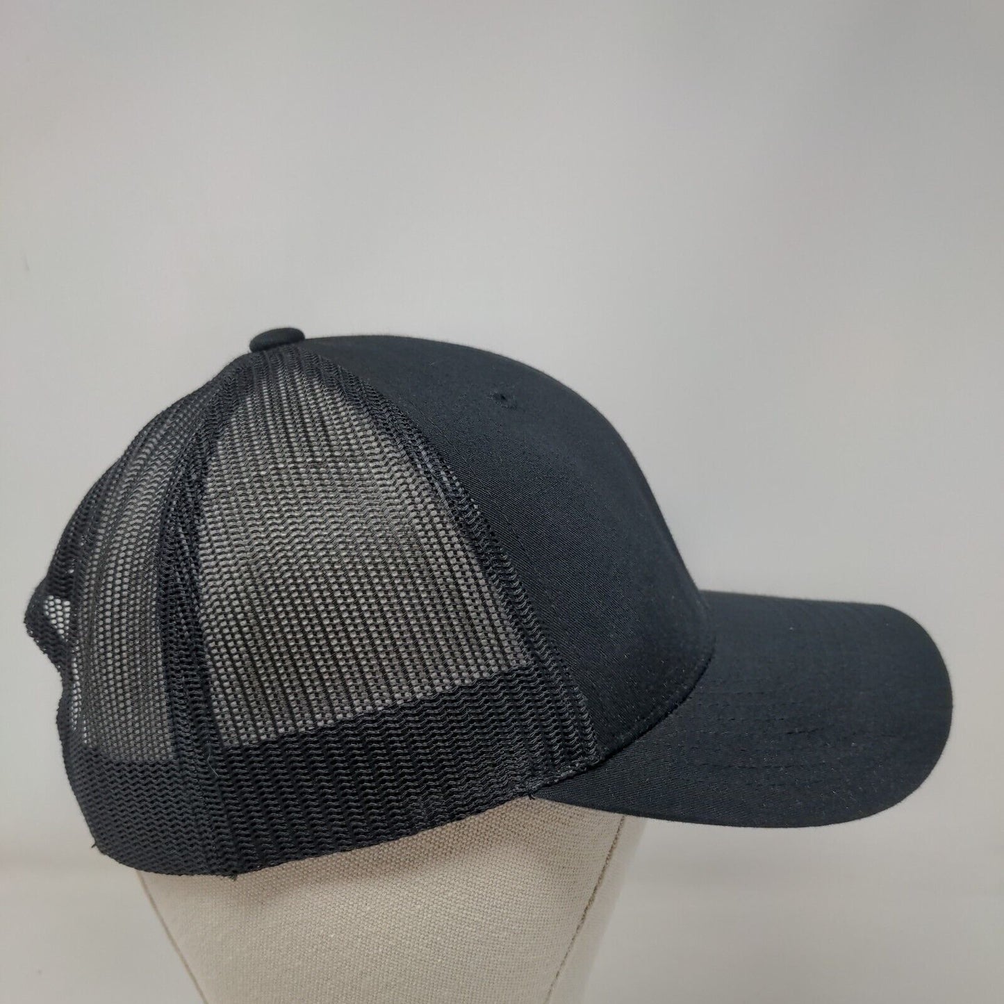 Nonas Urban Pizza Snapback Mesh Back Trucker Hat Black One Size Yupoong