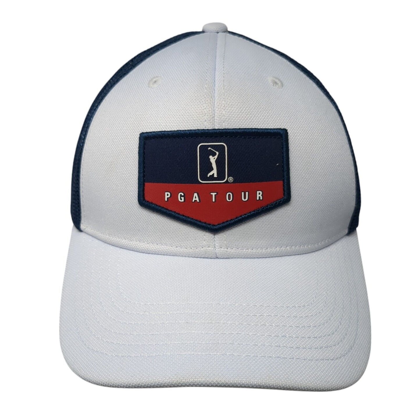 PGA Tour Snapback Trucker Hat Multicolor OS Adjustable Mesh Back Pro Series