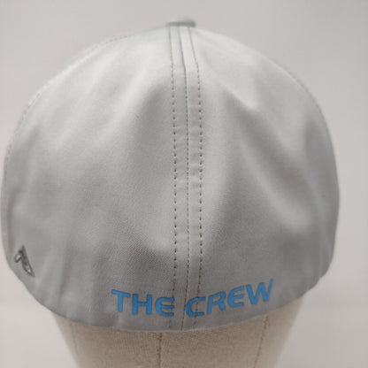 SCC The Crew Fitted Hat Gray L/XL Embroidered 47One 6 Panel Pacific Headwear