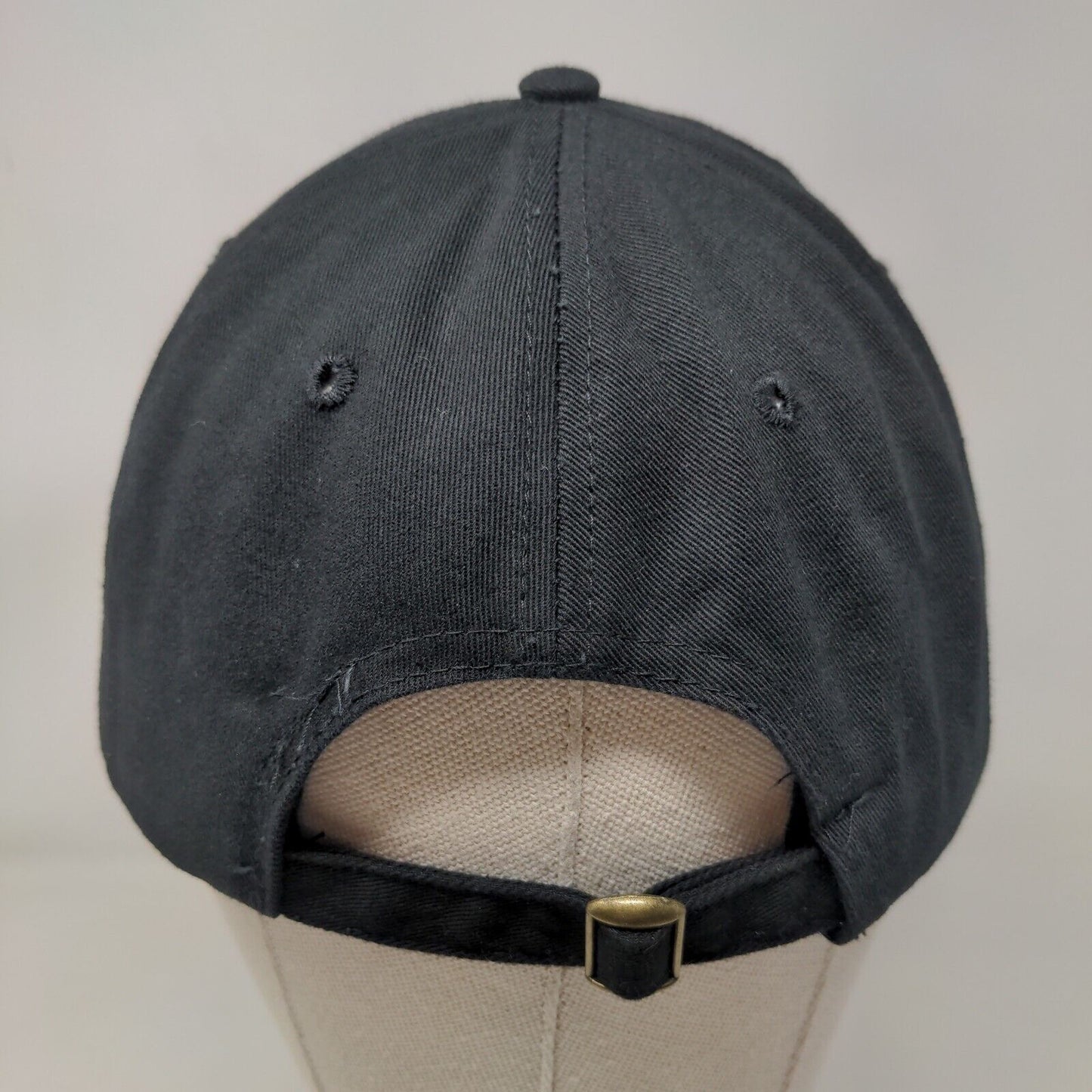 Portillo's Slideback Hat Black Adjustable Embroidered Uniform Employee Cap Hat