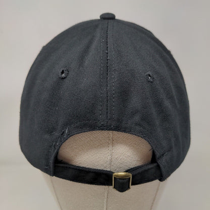 Portillo's Slideback Hat Black Adjustable Embroidered Uniform Employee Cap Hat