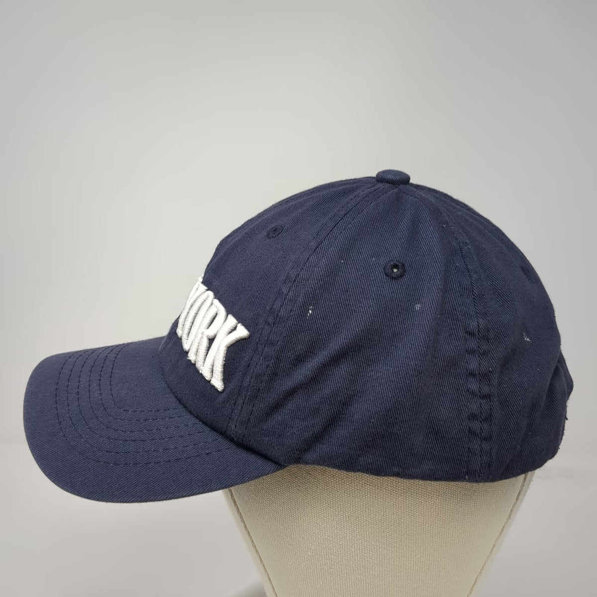 e by elidan Baseball Cap Blue One Size New York Empire State Building Hat