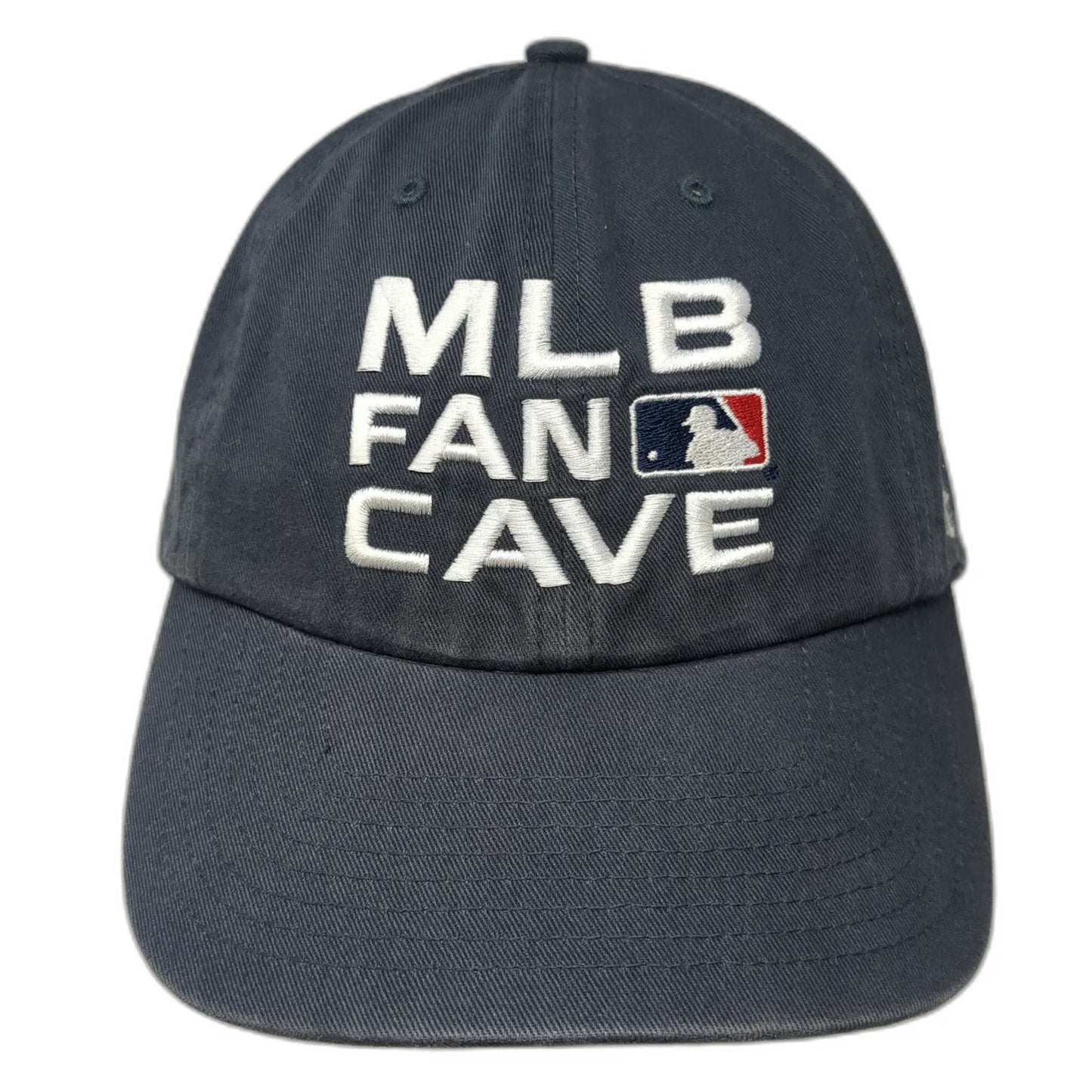47 Brand MLB Fan Cave Baseball Cap Gray One Size Adjustable Cotton Slideback Hat