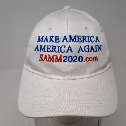 Make America America Again Samm2020.com White OS Adjustable Port & Company