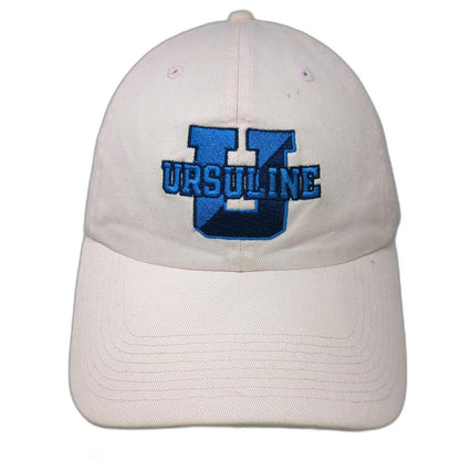 Fahrenheit Baseball Cap Pink One Size Ursuline Embroidered Logo Slideback hat