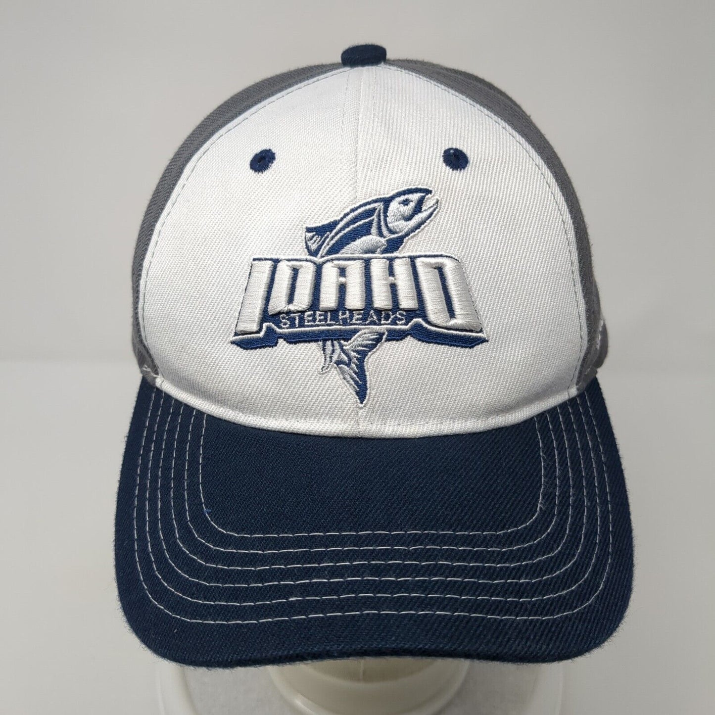 Idaho Steelheads Strapback Hat Multicolor Size OSFA Embroidered Logo