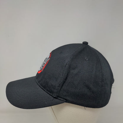 Demon Slayer Kimetsu No Yaiba Slideback Hat Black One Size Embroidered