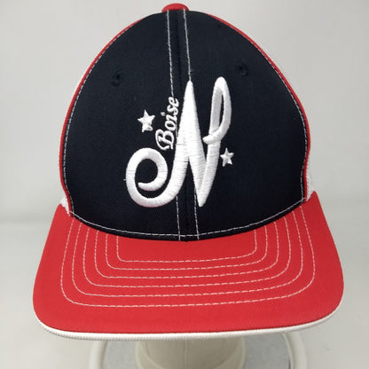 Boise N Fitted Mesh Back Trucker Hat Multi Youth 6 3/8-6 7/8 Mesh Back