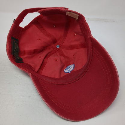Ouray Baseball Cap Red One Size Sun Valley Idaho Silver Creek Adjustable Hat