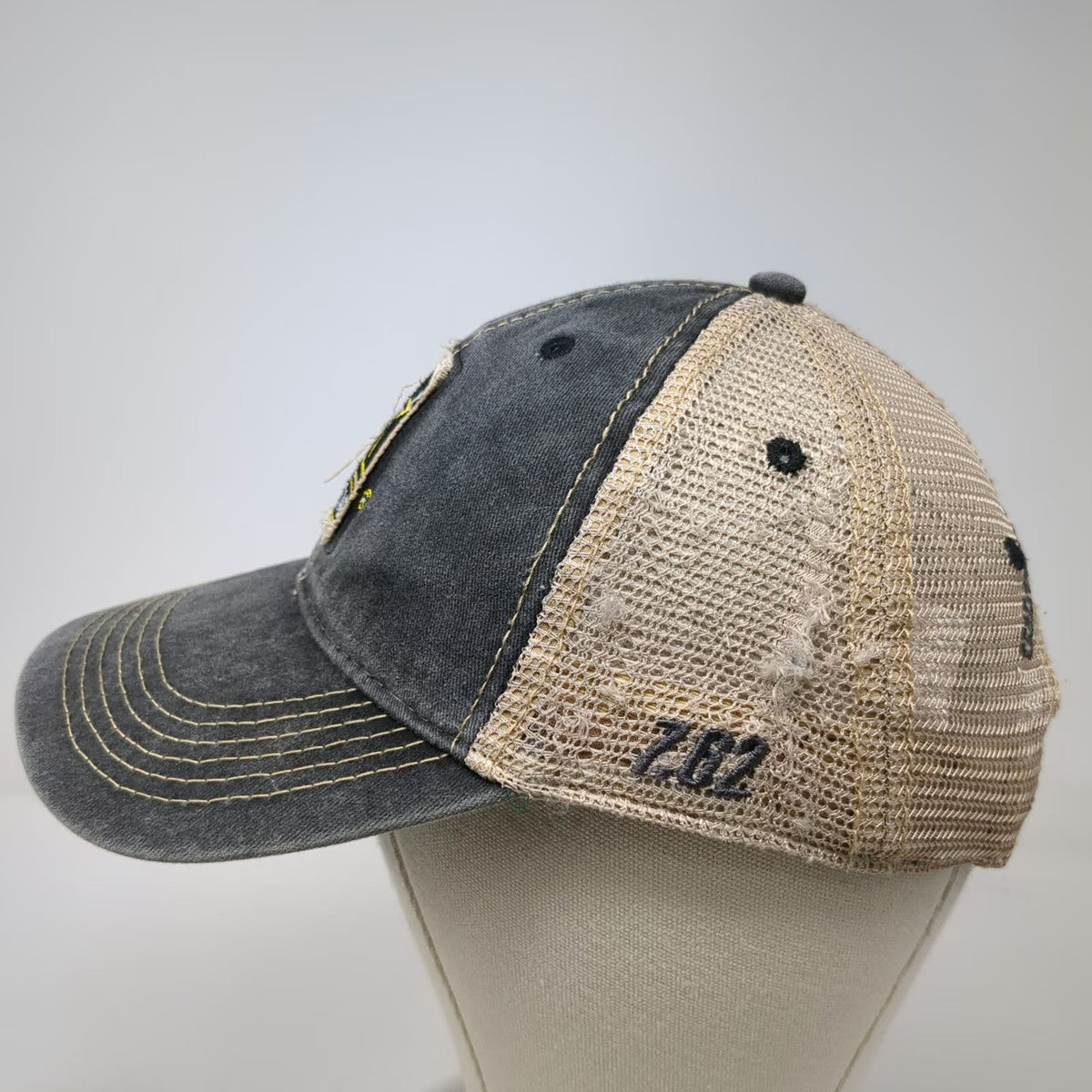 7.62 Design U.S. Army Gray Trucker Hat OSFM Mesh Back Snapback Patch Military