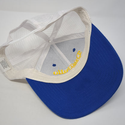 Don Julio Snapback Trucker Hat Blue One Size Mesh Back Colorblock