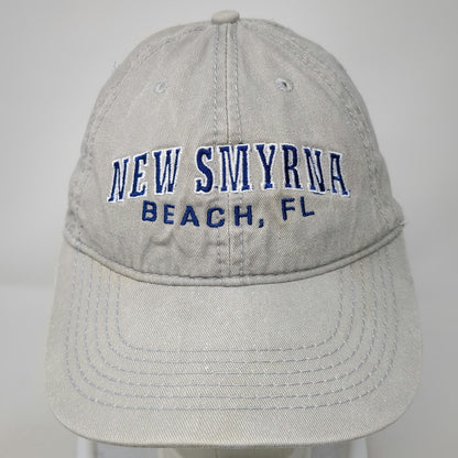ESY Baseball Cap Gray One Size New Smyrna Beach FL Florida Cotton Slideback Hat