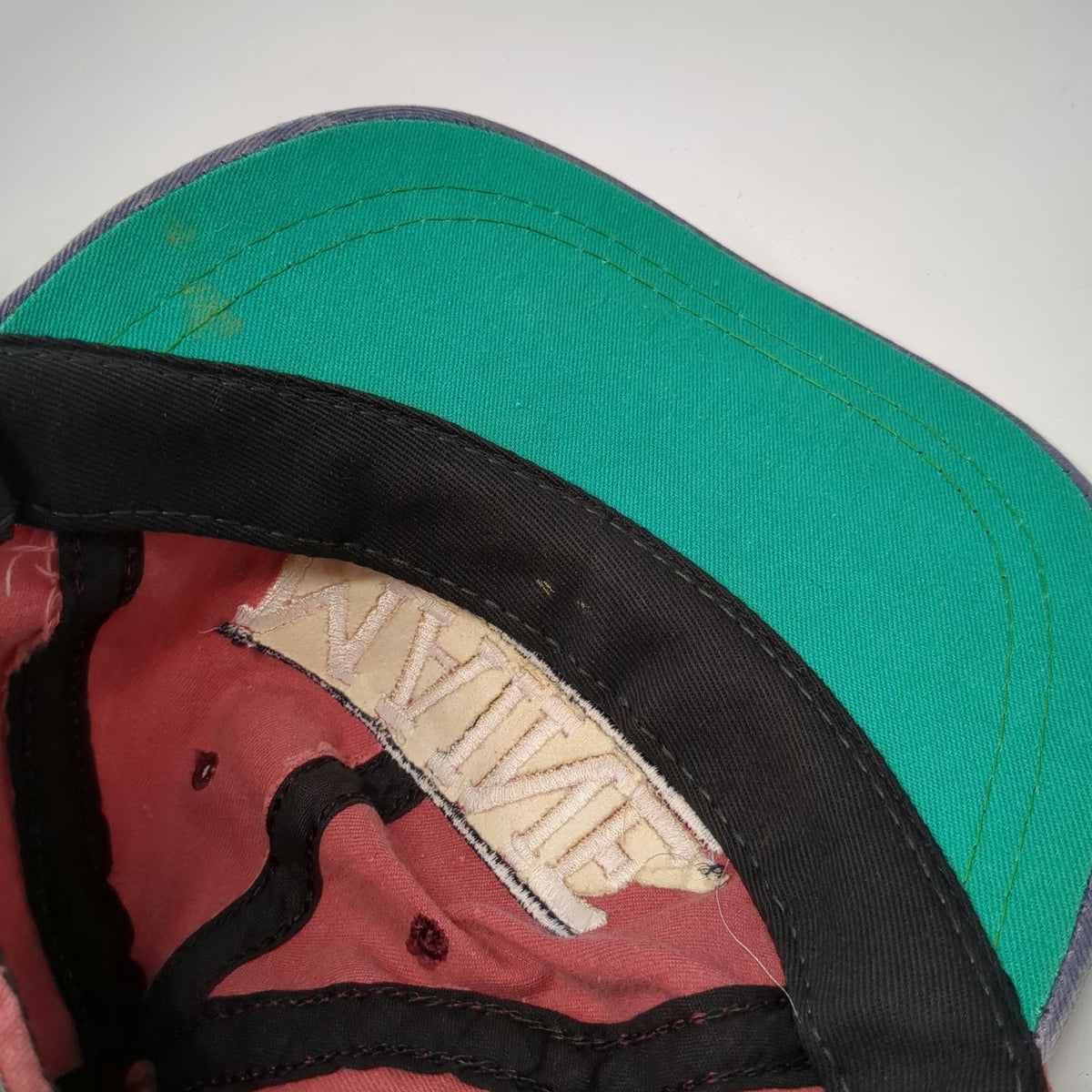 Maine Black Bears NCAA University Square Red One Size Cap Strapback Vintage