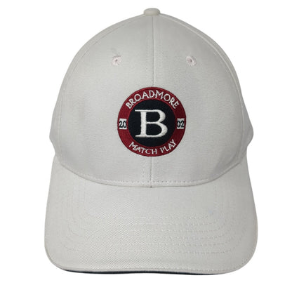 Broadmore Match Play Slideback Hat Beige One Size Adjustable 6 Panel