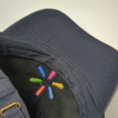 Walmart Associate Spark Logo Blue One Size Baseball Cap Slideback Hat Embroidery