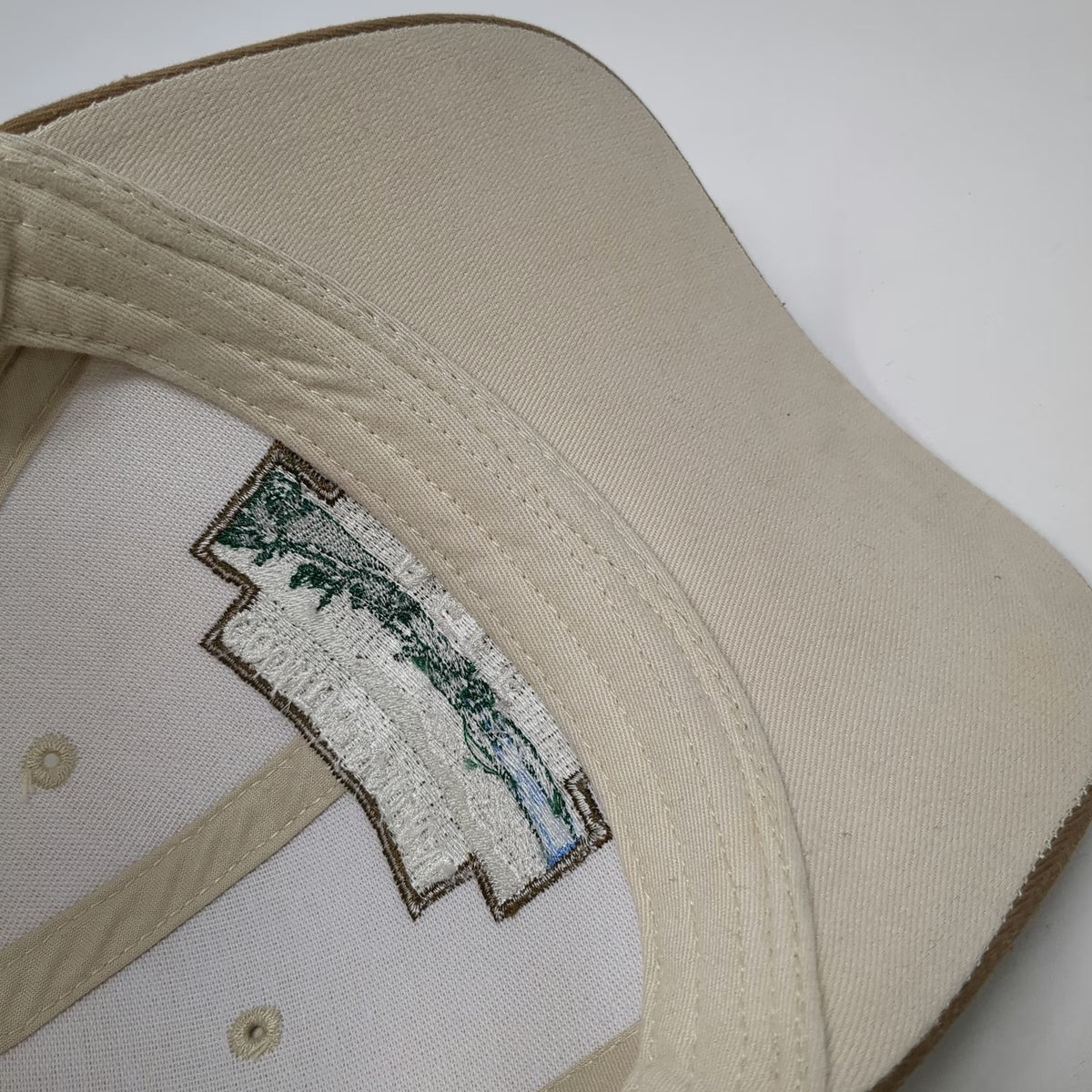 Port Authority Baseball Cap Beige One Size Country Natural Beef Hat Strapback
