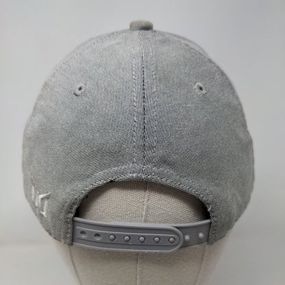 Divided by H&M Snapback Hat Gray One Size Embroidered Adjustable 6 Panel