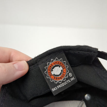 Harley-Davidson Motorcycles Snapback Hat Black One Size Adjustable Embroidered