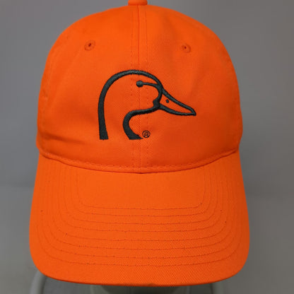 Outdoor Cap Baseball Orange One Size Ducks Unlimited Strapback Hunting Logo Hat