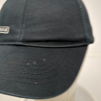 Loomstate Baseball Cap Black One Size Chipotle Logo Organic Cotton Strapback Hat