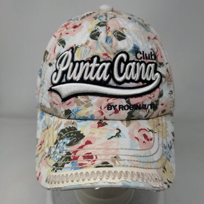 Punta Cana Club by Robin Ruth Snapback Hat Multi One Size Adjustable Floral