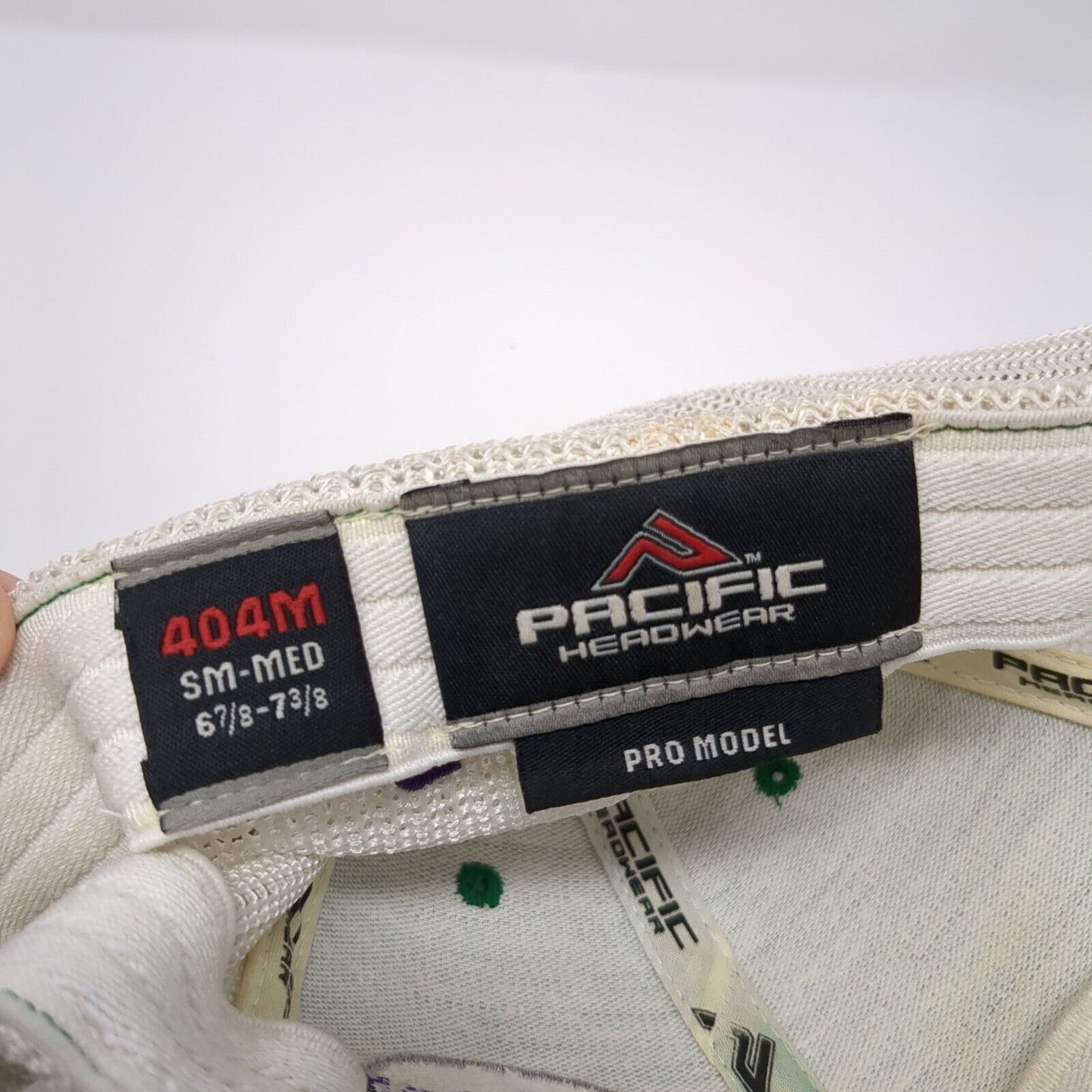 Foothills Fitted Mesh Back Trucker Hat Green 6 7/8-7 3/8 Embroidered